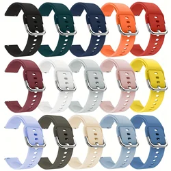 Premium Silicone Watch Band Set - 15 pcs in Various Sizes (18mm, 20mm, 22mm) - 20mm (MULTI)