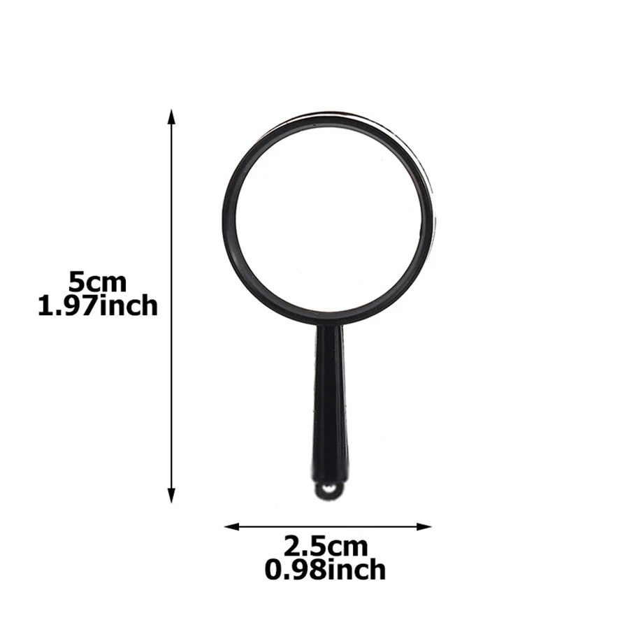 16/32개 플라스틱 휴대용 돋보기 ? 사무실, 검사, 문서 검토 및 일상 사용을 위한 경량 독서용 돋보기