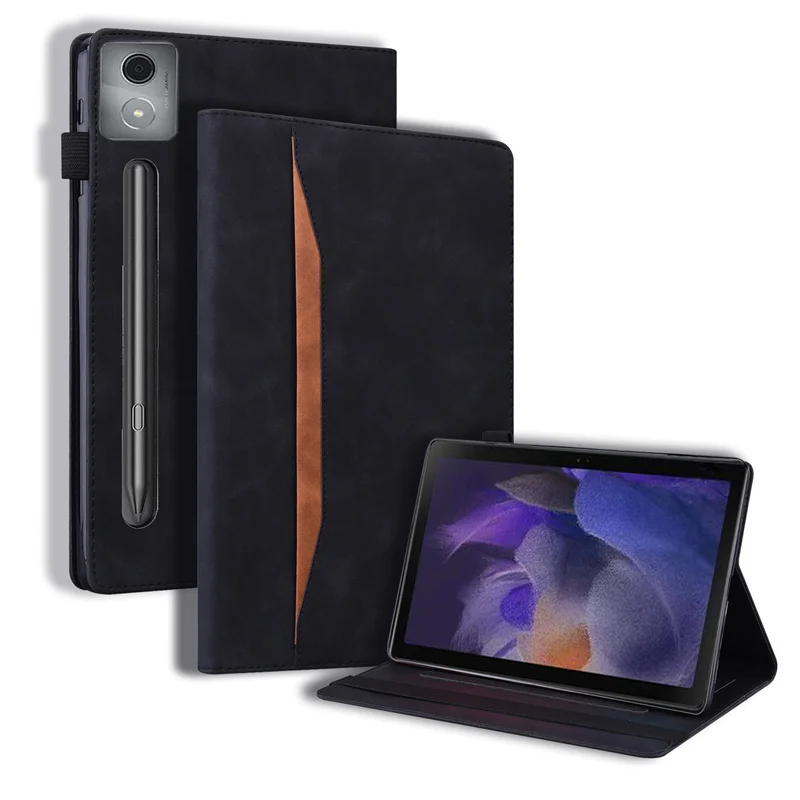 Luxury Flip PU Leather Wallet Tablet Case - 12.7 Inch Cover