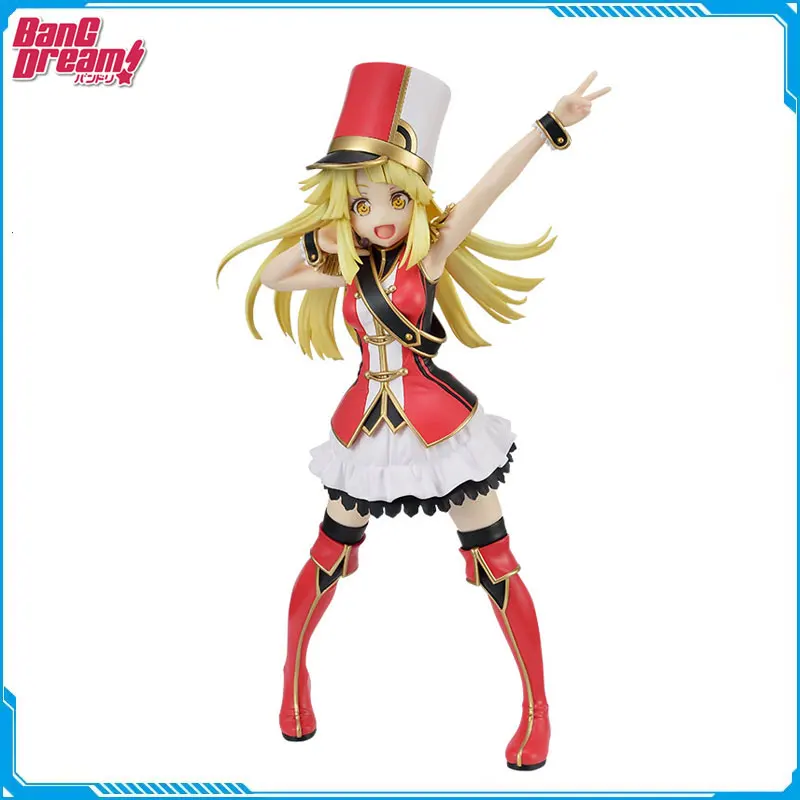 

Original SEGA BanG Dream Poppin'Party Kokoro Tsurumaki Anime Action Figure PVC Collectible Show Ver Model Dolls Toys for Gift