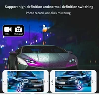 Caméra de recul de voiture Wifi HD 170 degrés caméra de recul sans fil étanche Wifi caméra de recul 12V 24V pour Android Ios 4