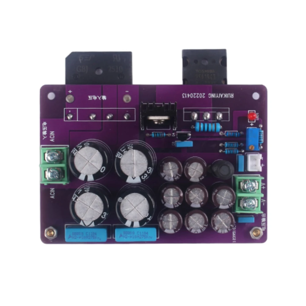 DC Regulated Linear Power Supply Board A1943 High Current Low Noise Low Internal Resistance Voltage Adjustable Power Supply