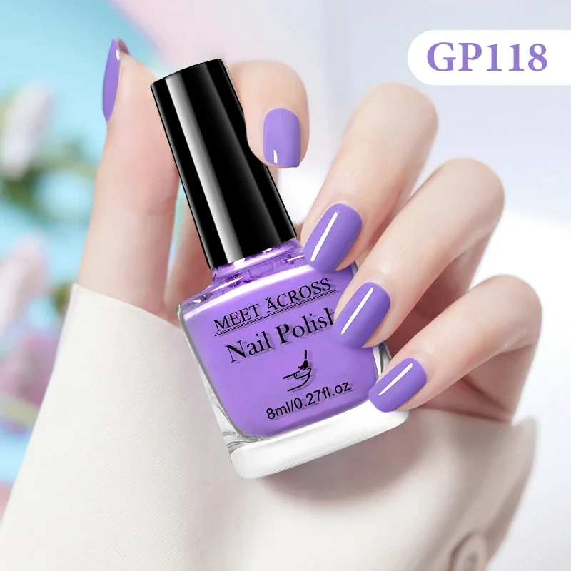 Vibrant Quick-Dry Water-Based Nail Polish Collection - 48 Long-Lasting Colors