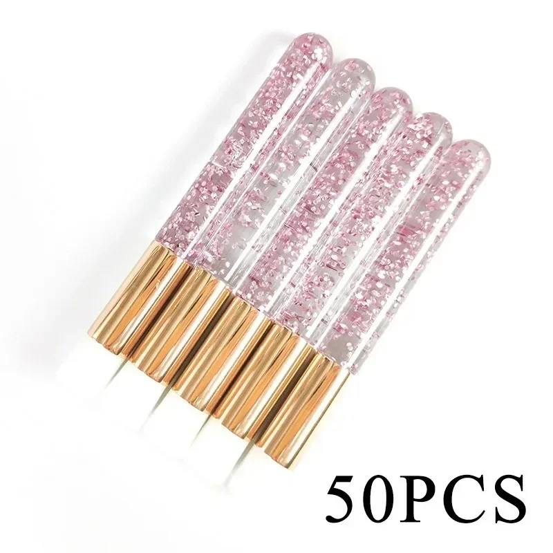 Wholesale 30/50pcs Eyelash Cleaning Brushes for Eyelash Extensions Glitter Lash Shampoo Brushes Nose Pore Cleansing Makeup Tools 2