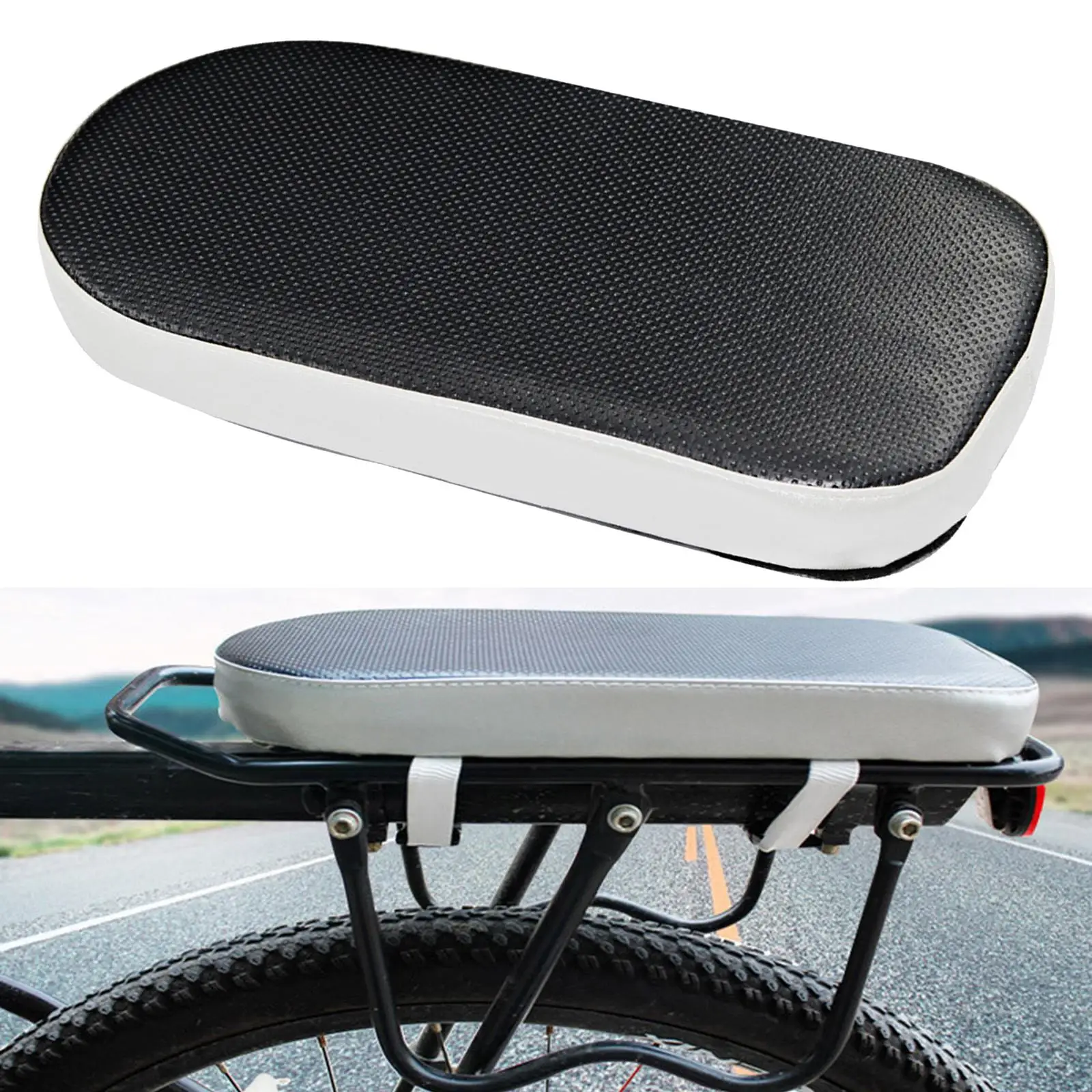 Coussin de siège arrière de vélo, selle de vélo confortable pour faire du