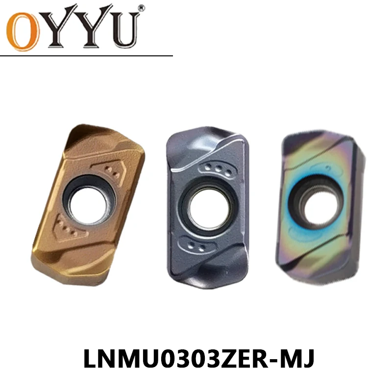

LNMU0303ZER-MJ LNMU0303 карбидные вставки, двухсторонние быстроразъемные режущие вставки с ЧПУ, Токарный фрезерный станок, металлический станок LNMU 0303