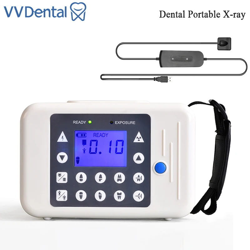 

VVDental Portable Dental X Ray Camera High Frequency X-ray Machine Digital Dental X-ray Unit Wireless RVG Image Sensor System