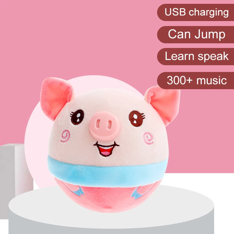 Rechargeable Electronic Pet Dog Toy Ball Pet Bouncing Jump Balls