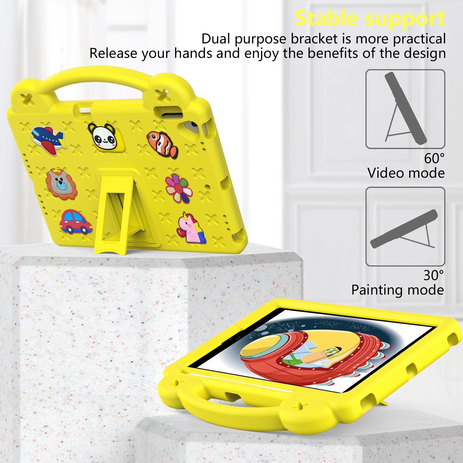 For IPad 10 10th 2022 Case EVA Cover For IPad 10.2 7th 8th 9th Pro 11 2018 2021 Mini 6 5 4 3 10.5 Air 2 9.7 6th 2018 Air4 2020_voghion.com