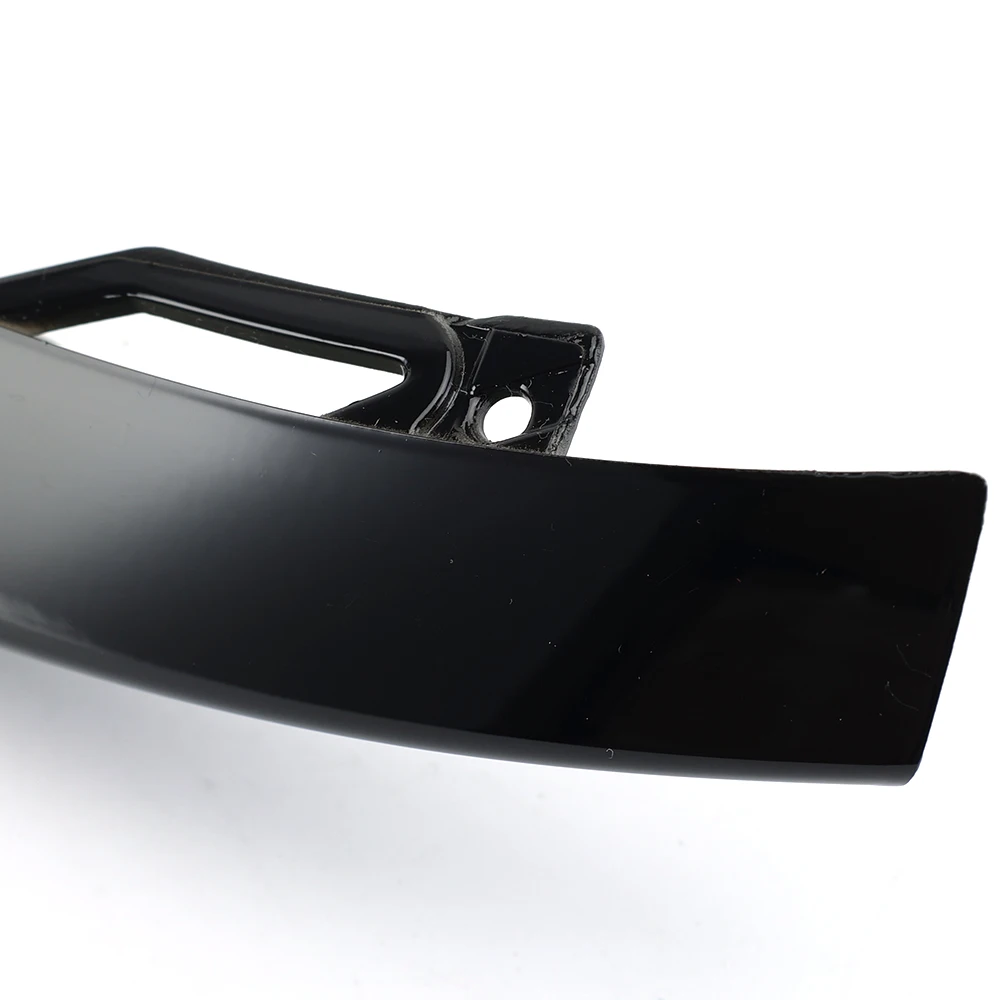 KIMISS 3 Pezzi Rifiniture Paraurti Anteriore Nero Lucido Per Mercedes Classe C W205 C205 AMG Line (2015-2018)
