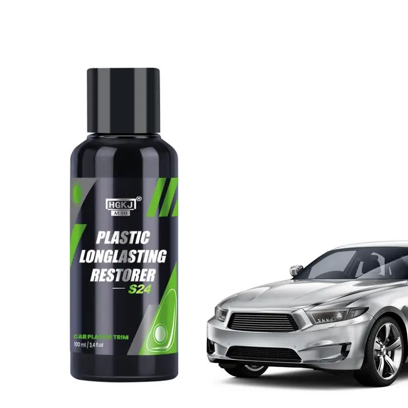 

Plastics Cleaner Restorer Trim Restorer Coating Paste Maintenance Car Cleaner Long Lasting Shine And Protection For Plastics