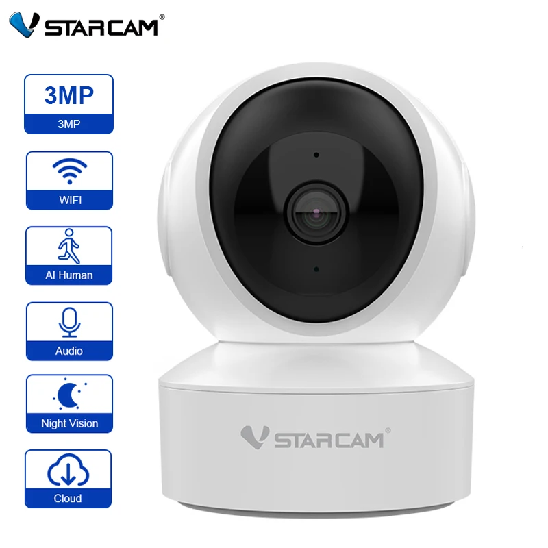 

IP-камера Vstarcam, 3 мп, 1080P, wi-fi, ночное видение