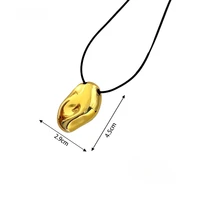 Pendentifs géométriques irréguliers, chaîne de pull longue horizontale et verticale haut de gamme, collier pour femmes, bijoux à la mode 5
