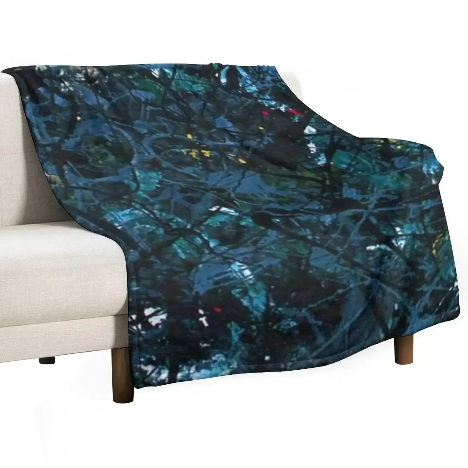 

The Dark Blue Throw Blanket Kid'S Bed Fashionable Blankets