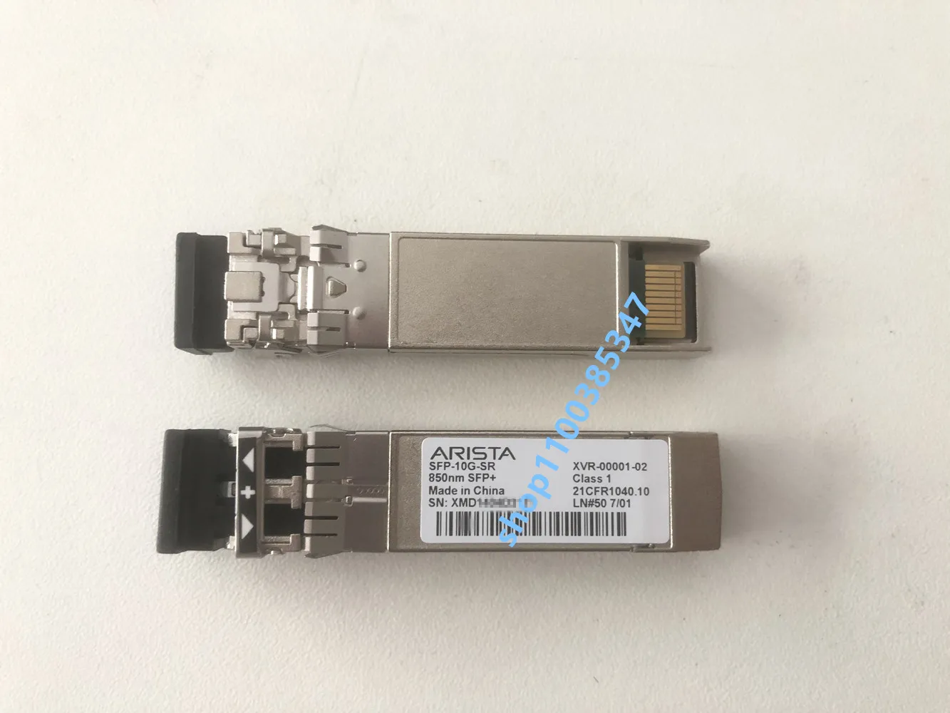 1 Pz Xvr-00001-02/Sfp-10G-Sr/Arista 10G Modulo In Fibra Sfp/Arista 10G Ricetrasmettitore In Fibra Sfp/Arista Sfp 10G Interruttore Ottico