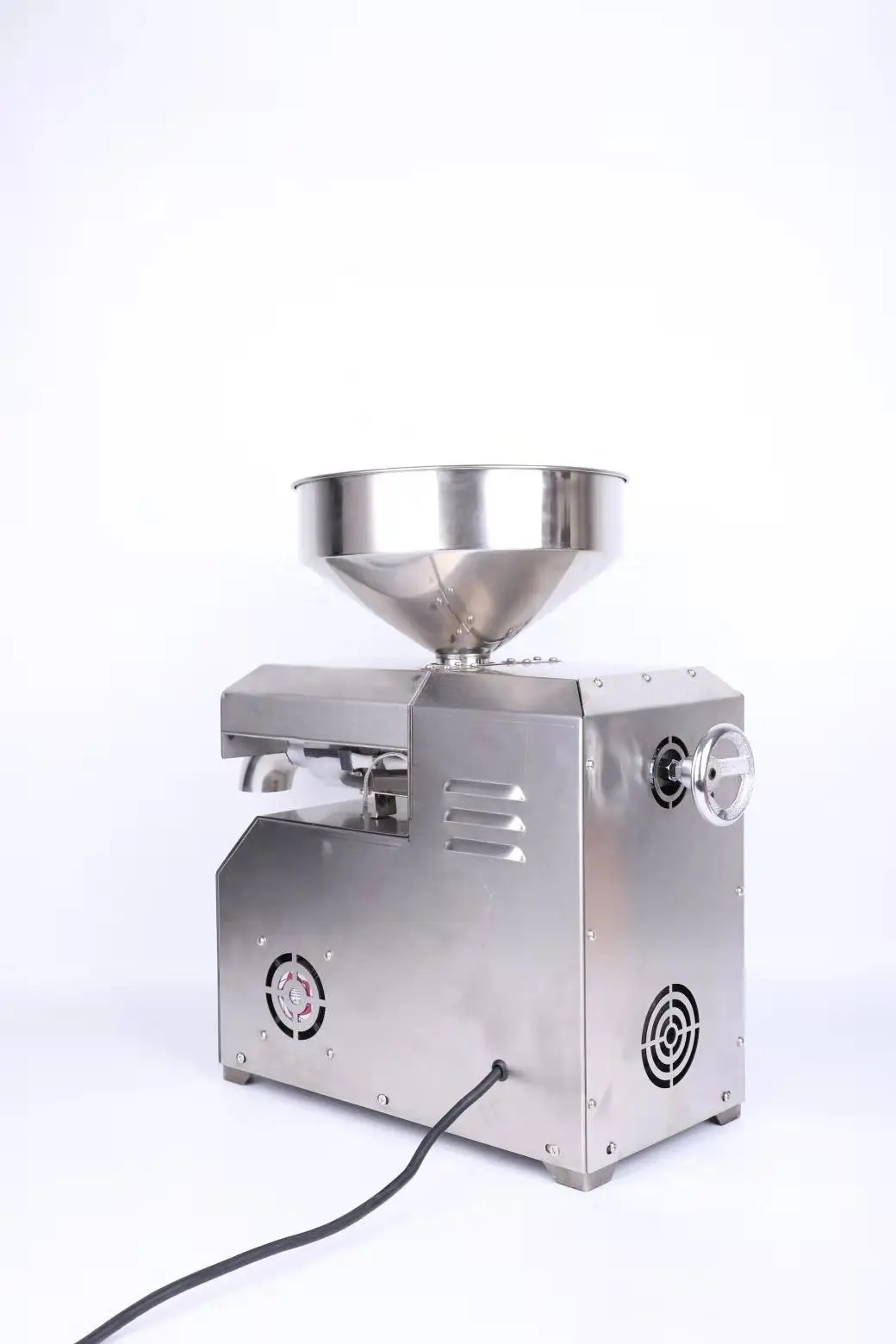 Stainless Steel Oil Pressing Machine Commercial Olive Coconut Oil Press Extract Squeezer Raw and Pipe Double Pressed Machine 4