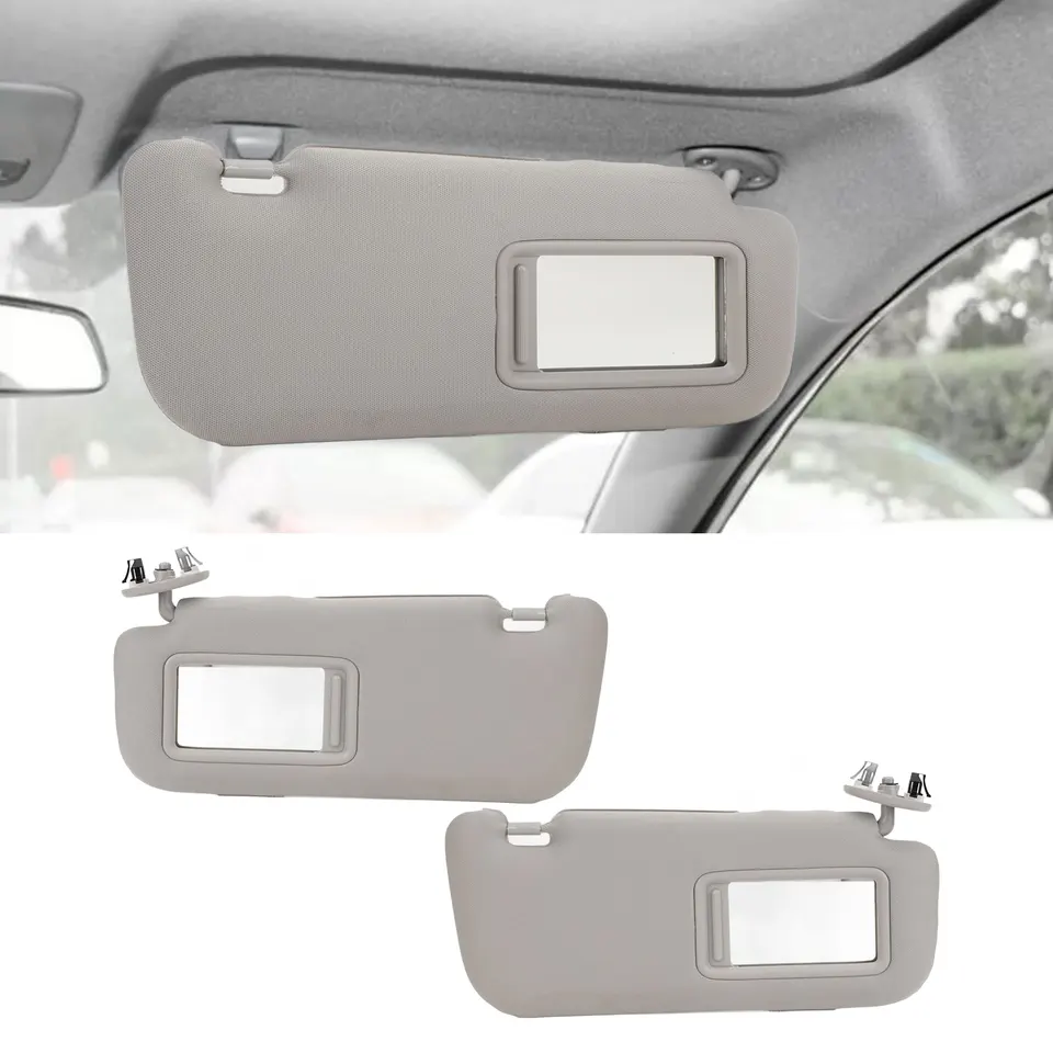 Visiera Parasole Auto Per Sonata 2006-2008 (Destra) Con Specchietto, Ricambio 852013K010QD, Colore Beige