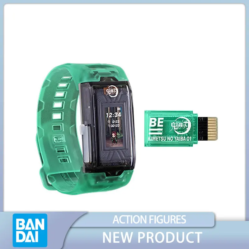

BANDAI VITAL BRACELET Be Demon Slayer Watch Life Bracelet Limited Edition Kamado Tanjirou DIM Card Anime Figures Gifts Toy