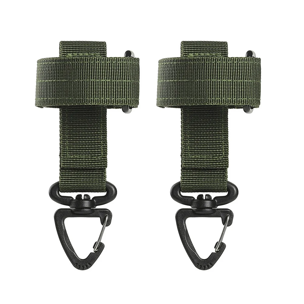 

2 Pcs Belt Carabiner Tree Swing Hanging Straps Storage Buckle Hook Camping Vest