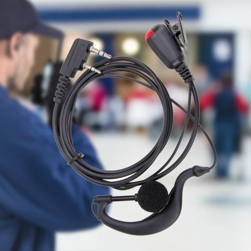 G-Shape Earphone Earpiece Headphone Multifunctional Earphone Walkie Talkie Headset Privacy Accessories for Two Way Radio