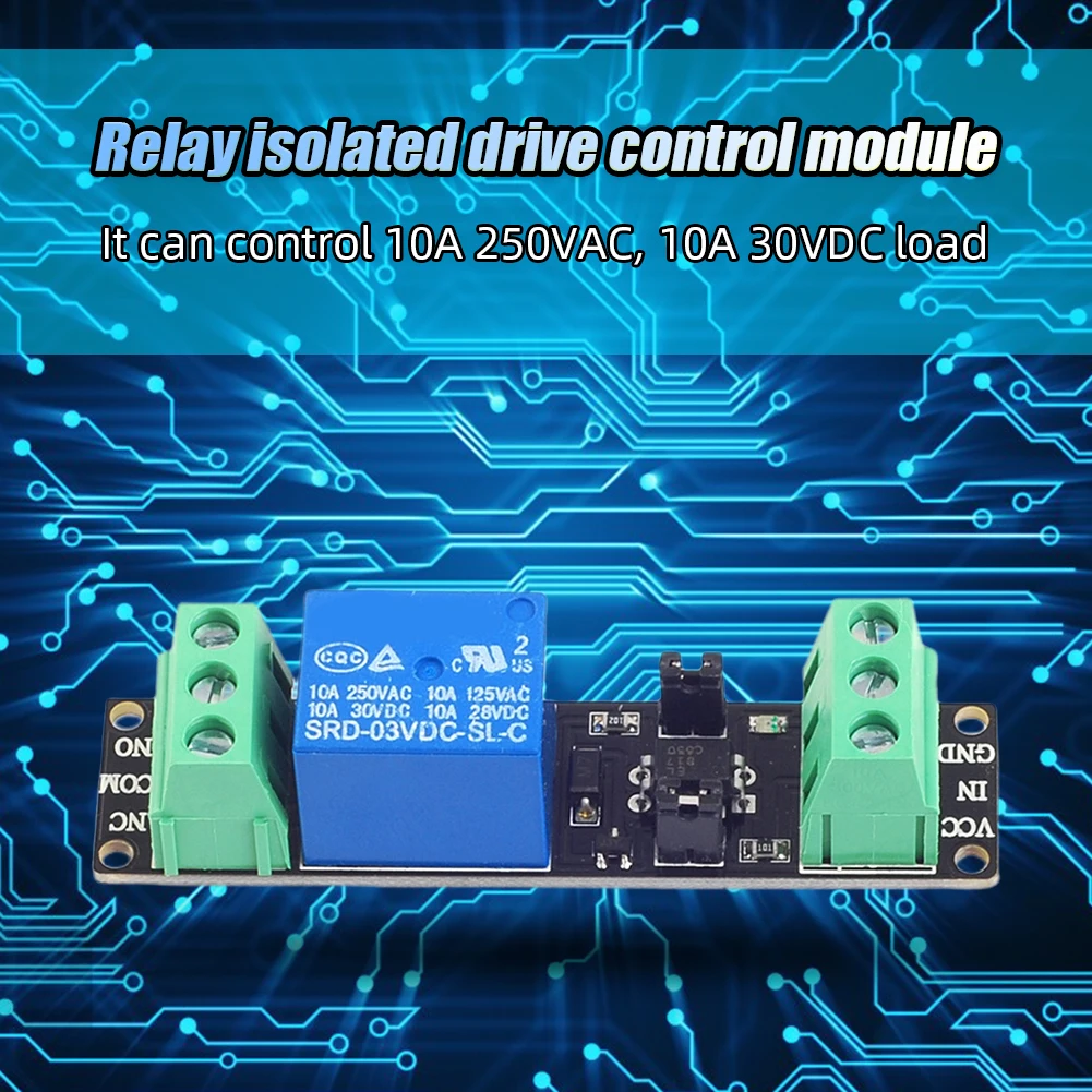 DC 3V/3.3V High Level Driver Module Output Signal Indicator Optocoupler Relay Module Microcontroller IO Port