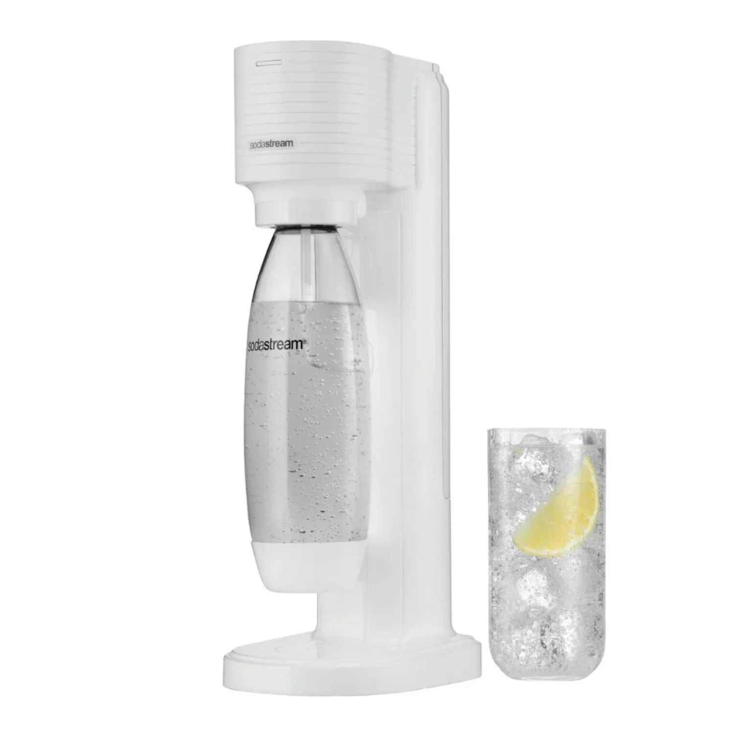 

Gaia Sparkling Water Maker - White siphon soda water