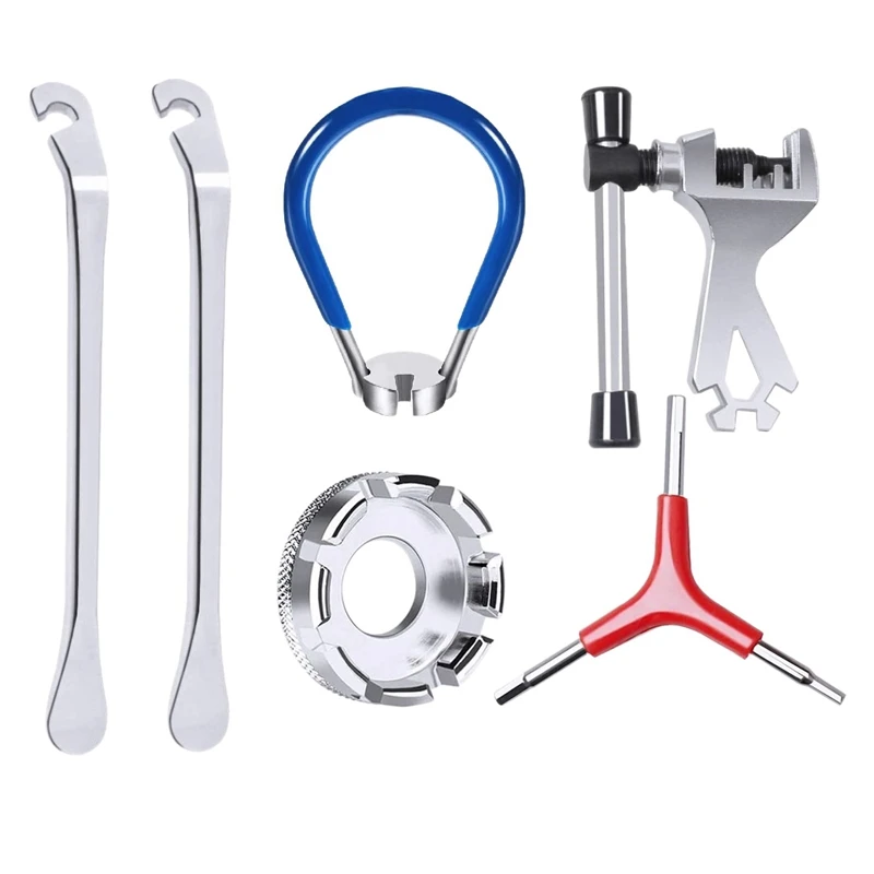 

Набор гаечных ключей для велосипедных спиц, комплект из 6 предметов, включает в себя велосипедные спицы, гаечные ключи, велосипедные спицы с резиновой ручкой