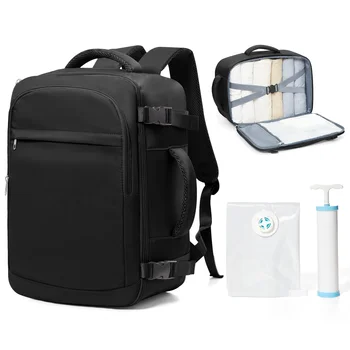 Zaino da viaggio sottosella per cabina, zaino da esterno per donna e uomo con borse sottovuoto Zaino da trasporto con pompa, bagaglio da cabina 40x30x20 1