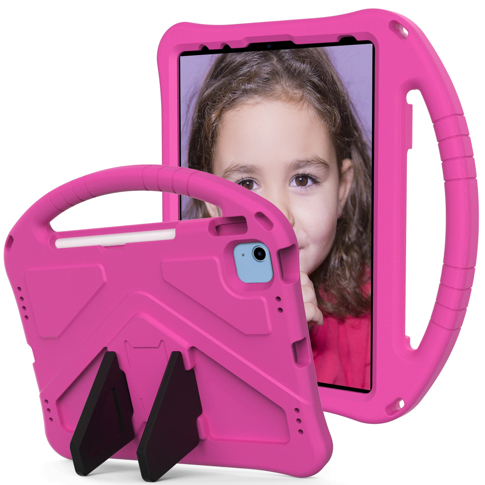 Children's Soft EVA iPad Case with Child-Friendly Handle