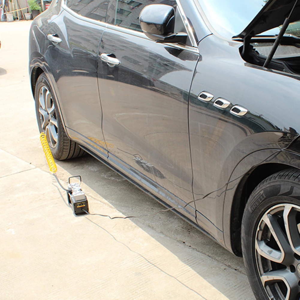 12V 150PSI Heavy Duty Tire Inflator Electric Car Tyre Inflator Portable Air Compressor with Pressure Gauge Car Electric Air Pump