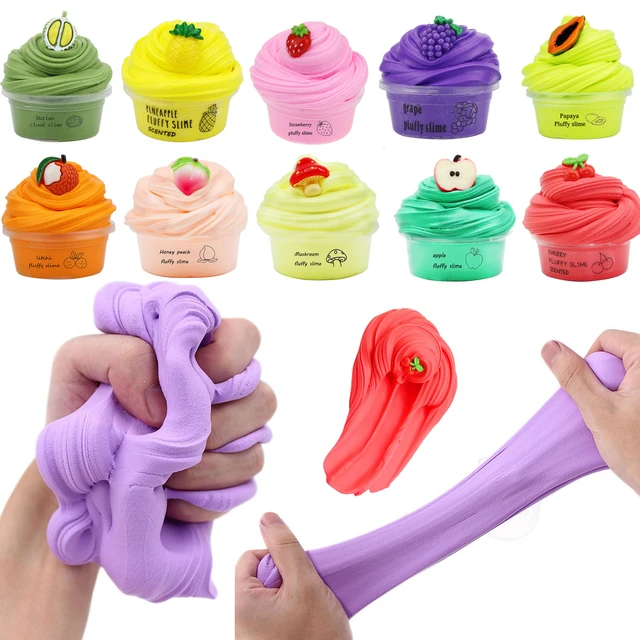 Fruit Butter Slime Kit 60ml/35g Fluffy Glue Charms Additives Soft Clay For  Slime Supplies Plasticine Slimes For Kids Chocolate Modelling Toy From  Allanhu, $1.8