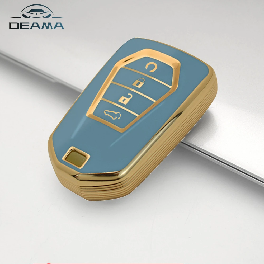 

Чехол для автомобильного ключа из ТПУ, с дистанционным управлением для Isuzu, новая модель чехол X Series DMAX D-Max X-Ground Pickup Truck 2020 - 2022