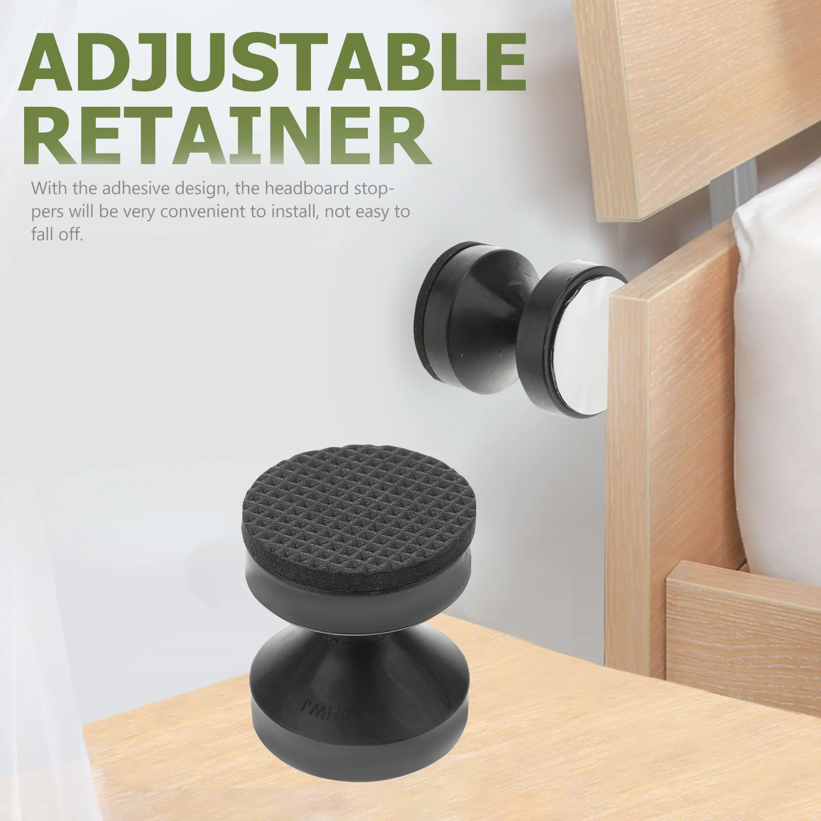 4 Pcs Headboards Furniture Fall Preventer Wall Stoppers for Bed Stabilizer Adjustable Bed Frames Brackets Frame Support