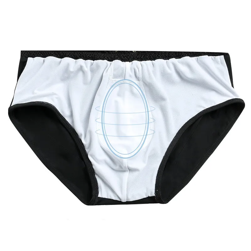 Men's Hirazumi Uchimura Quick Dry Swim Beachwear Board Bath Suit lining liner briefs Detachable cup with Drawstring for Sportsma
