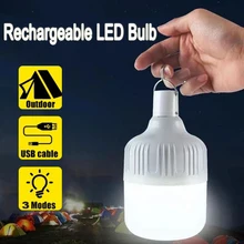

3 Modes Portable LED Emergency Lights USB Rechargeable Outdoor Camping Bulb Lamp Portable Patio Garden BBQ Lanterns Flashlight