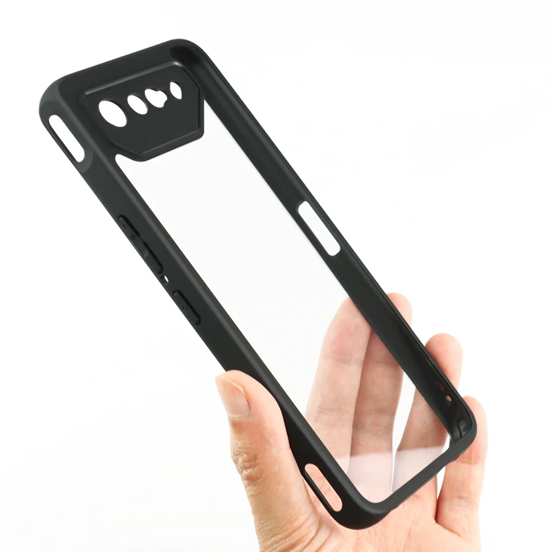Custodia Trasparente Per Asus Rog Phone 7 Case Cover Posteriore Morbida Antiurto Per Asus Rog Phone 7 Case Per Asus Rog Phone 7 6.78 Pollici