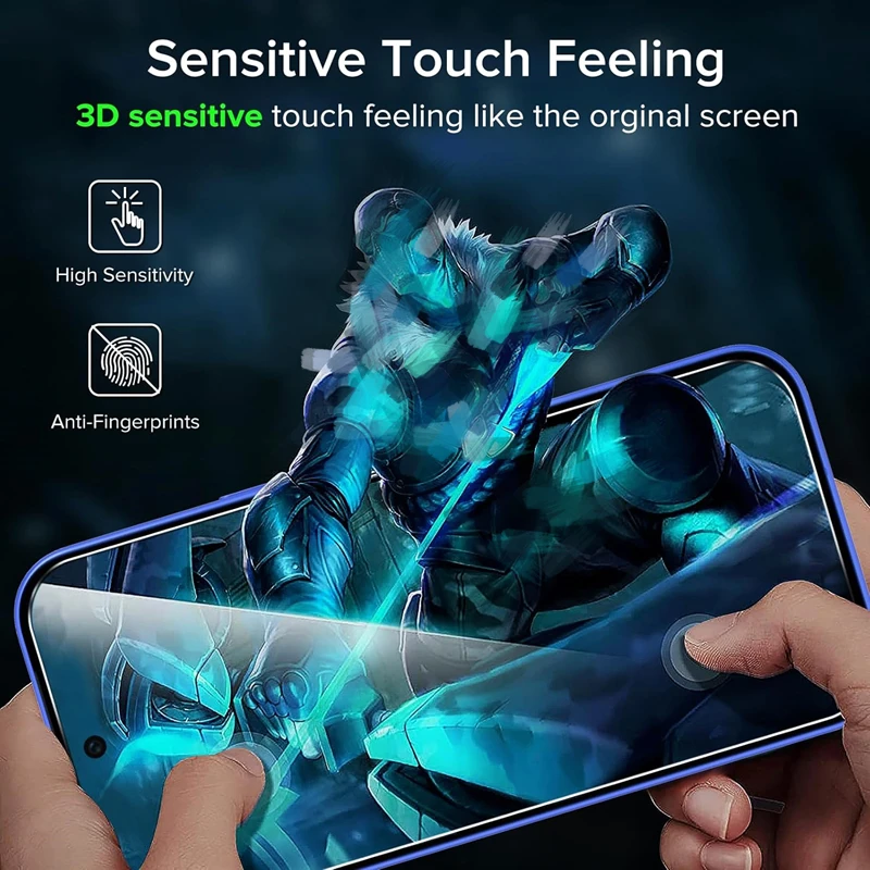 Premium 9H Hardness Tempered Glass Screen Protector - Clear, Anti-Scratch Protective Film (1-4 Pack)