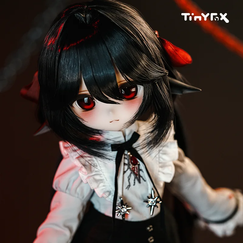 공식 Tinyfox Dark God Grafa Mjd 1/6 스케일 관절형 인형 기념일 스타일 풀 세트 2d 수집 모델 소녀의 생일 선물