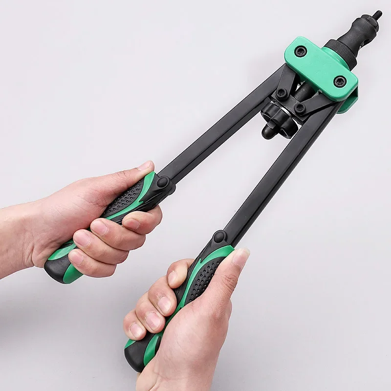 Hand Manual Rivet Nut Gun Tool Setter Metric M3 M4 M5 M6 M8 M10 M12 Nut Threaded Insert Riveter Pliers Quick Install Machine