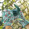 1Pair Gardening Gloves for Women light duty Breathable Touchscreen for Weeding Working Digging Planting Garden Gloves 5