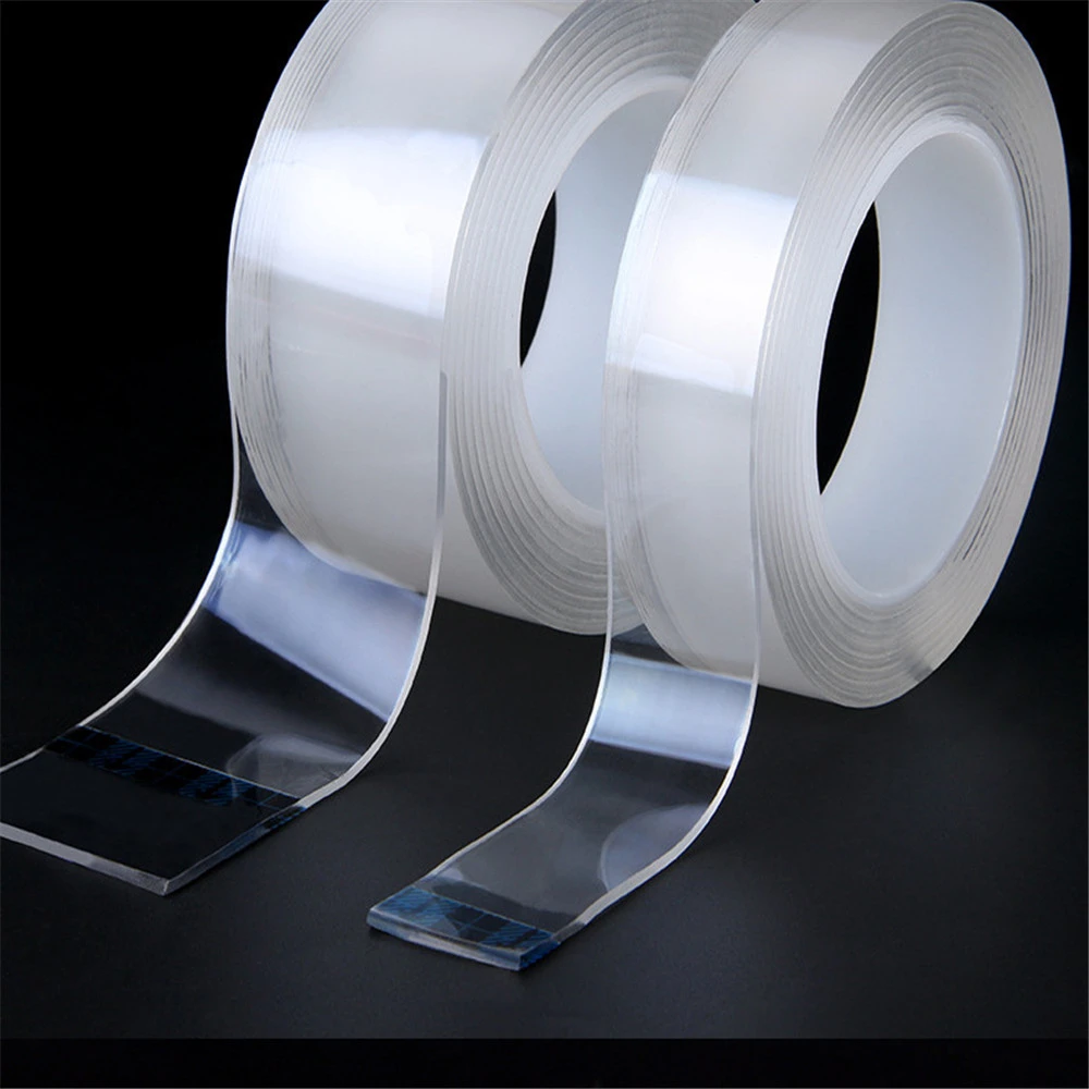 Waterproof 6850 Transparent Double Sided Nano Tape Reuse Home Tapes