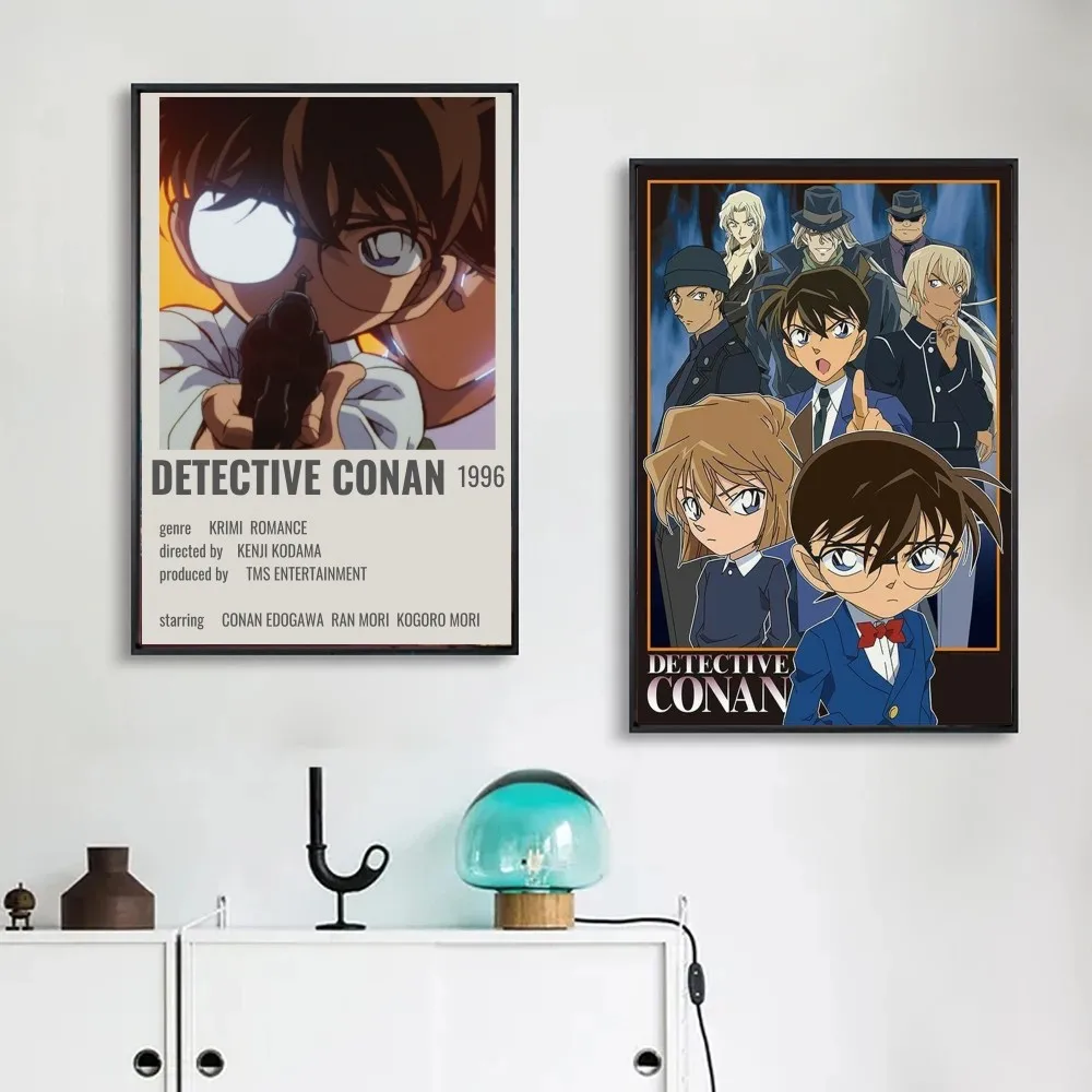 Comic Detective Conan Poster 1pc Poster Art Print Bar Living Room Furniture Decor