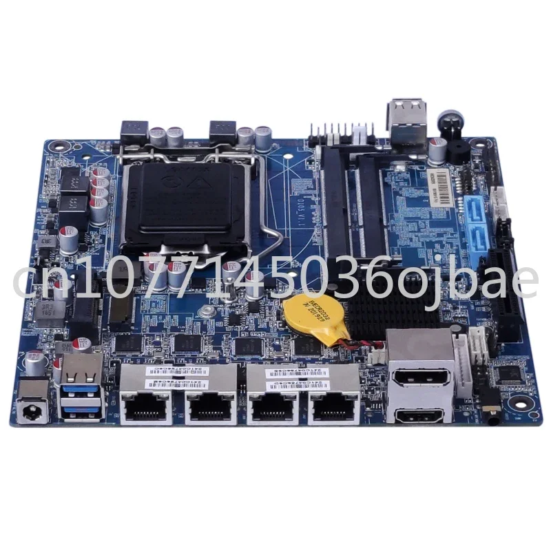 

Mini H310ITX industrial control 8 generation dual-network industrial server soft routing motherboard multi-port
