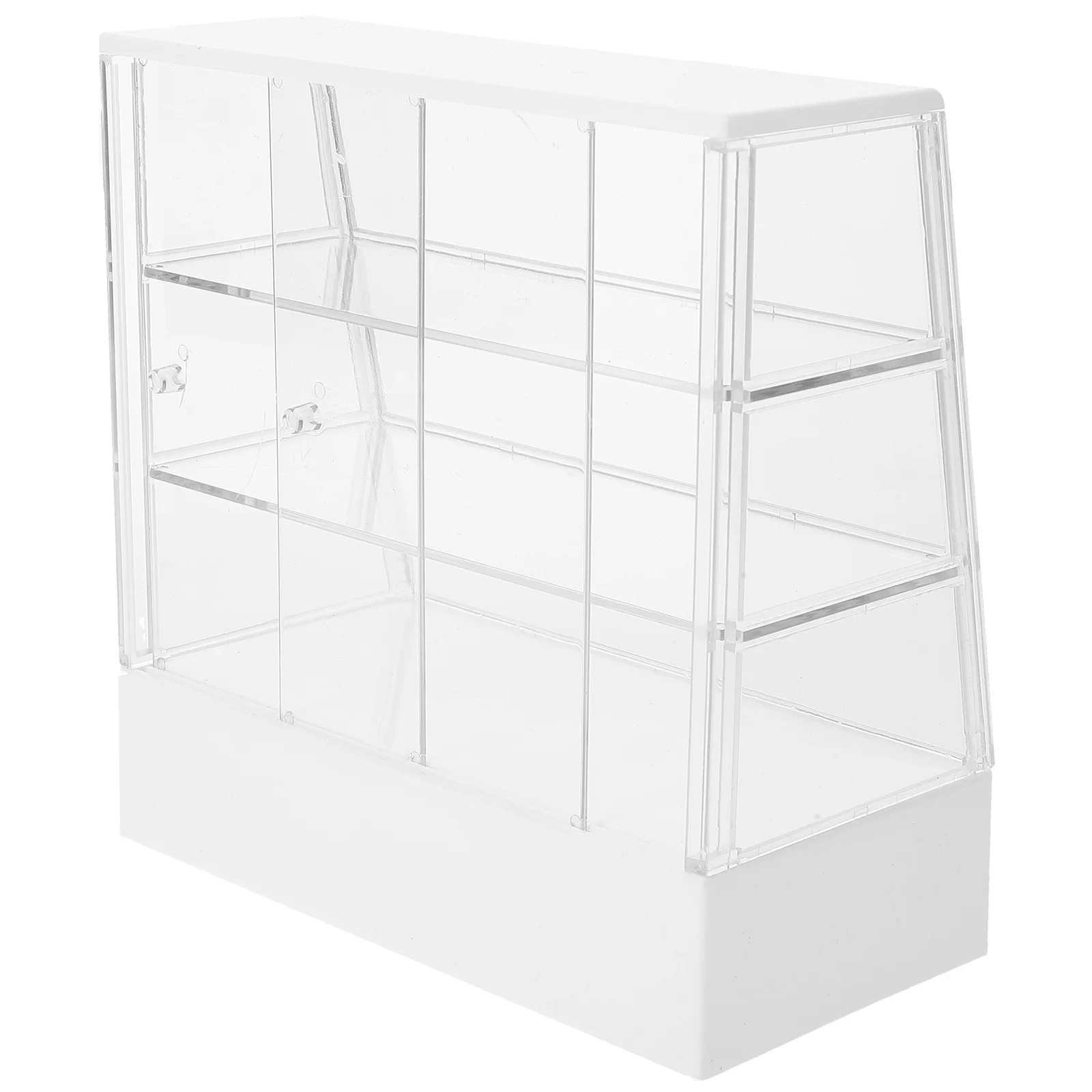 

Dollhouse Display Counter 1 12 Simulation Miniature Furniture Bakery Cabinet Model Food Cake Bakery Display Cabinet Model Toy
