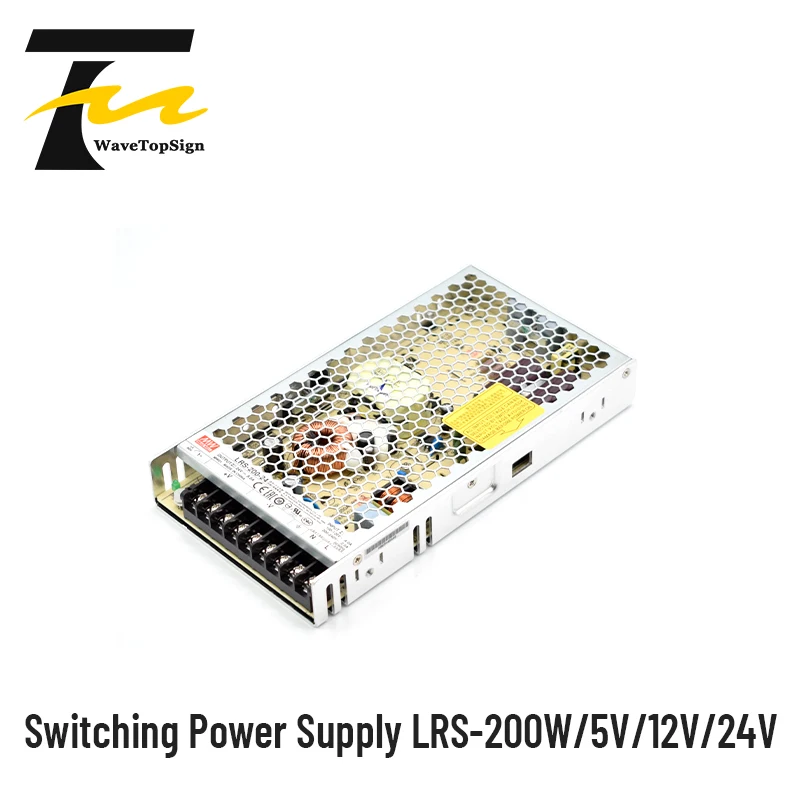 

WaveTopSign Meanwell LRS-200-24 200W Switching Power Supply LRS-200-5 LRS-200-12 LRS-200-15 LRS-200-24 LRS-200-36 LRS-200-48