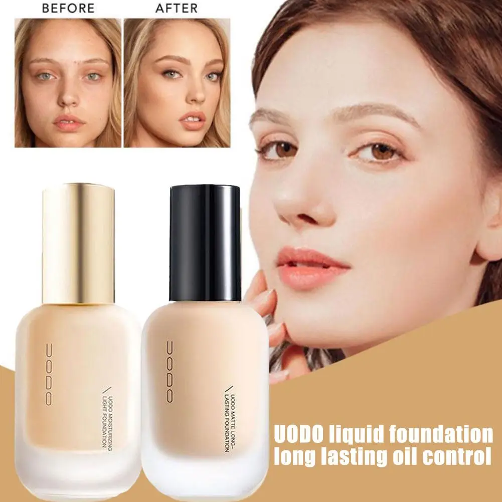 

UODO Liquid Foundation Concealer Long-lasting BB Cream Waterproof For A Lasting Bright Dry To Oily Skin Care 30ml S9J1