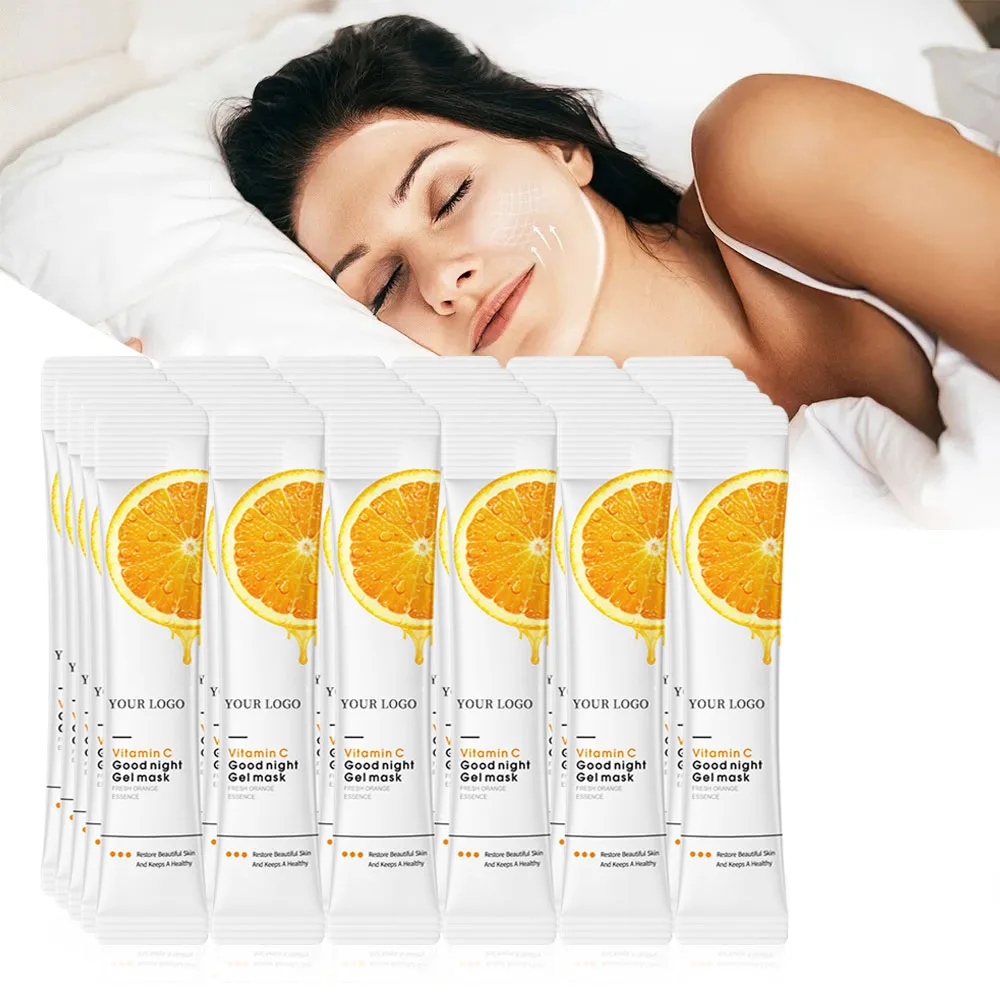 30 יחידות מסיכות פנים לשינוי ויטמין C של SADOER לטיפוח העור, לחות, הבהרה, מתיחה והזנה