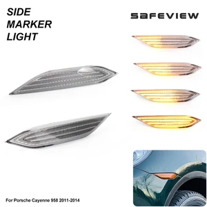 Led Dynamic Side Marker Turn Signal Light Sequential Blinker Lamp For  Porsche Cayenne 958 92A  2010 2011 2012 2013 2014