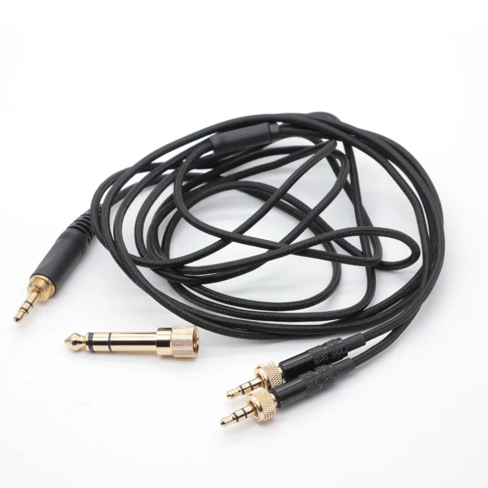 MDRZ7 Cable for SONY MDR-Z1R MDR-Z7 MDR-Z7M2 with Lock Nut Headphone Audio Cord Cables 6.35mm Adapter