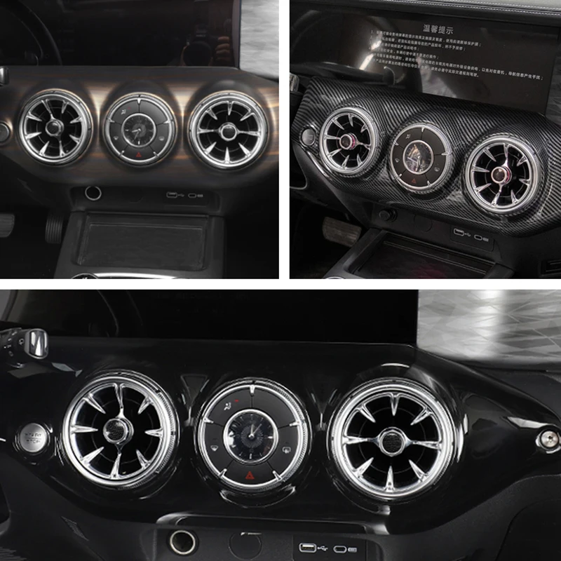 

LHD! Для Wey Tank 300 2020-2024 цветная средняя консоль A/C решетка вентиляции панель рамка Крышка отделка автостайлинг